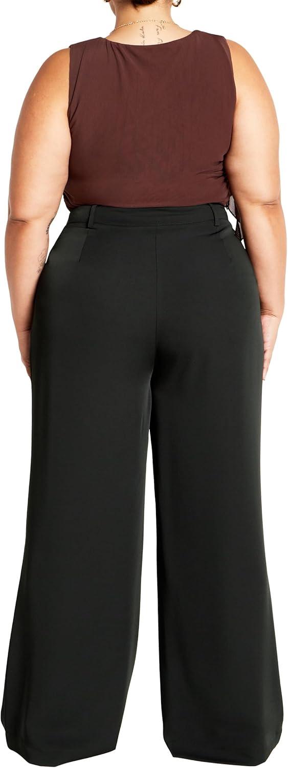 image:imageCity Chic Womens Plus Size Jordan PantBlack