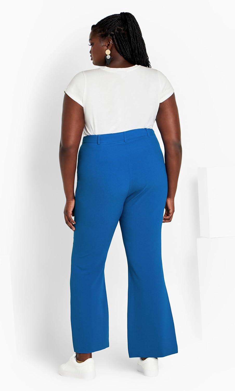 image:imageCity Chic Womens Plus Size Kiana PantSky Blue