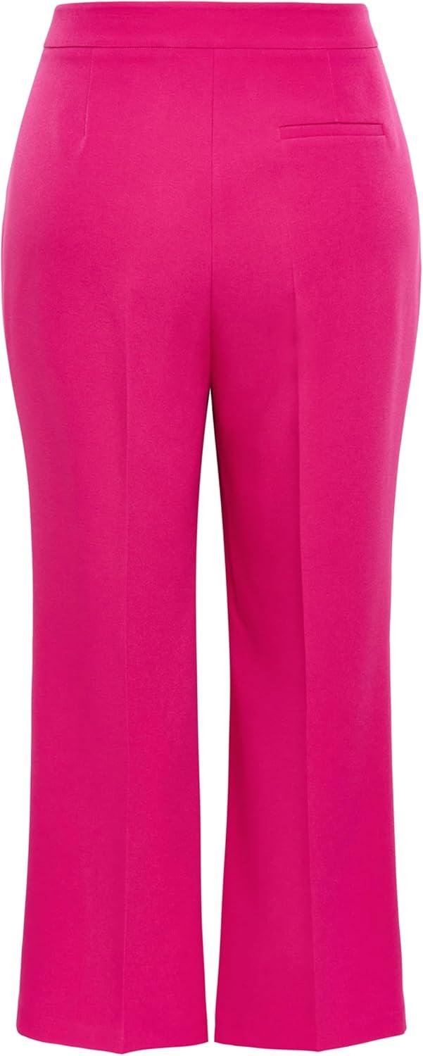 image:imageCity Chic Womens Plus Size Pant Alexis RelaxedLipstick Pink