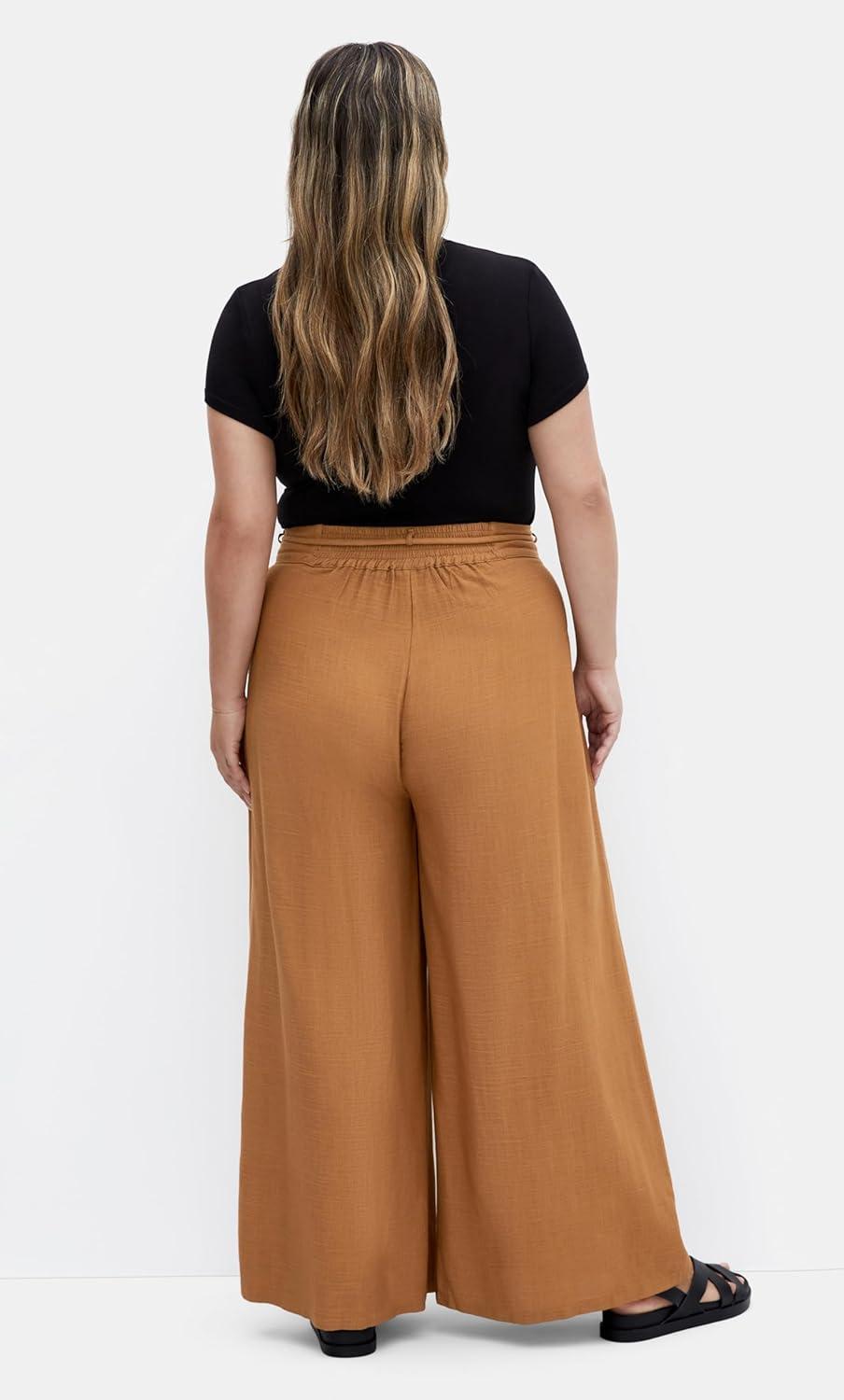 image:imageCity Chic Womens Plus Size Pant FlorenceStone