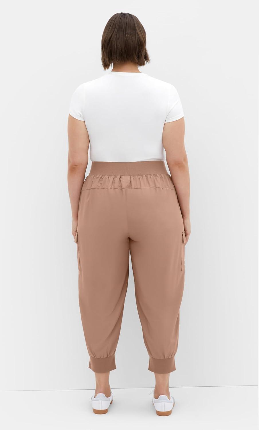 image:imageCity Chic Womens Plus Size Pant LeaMocha