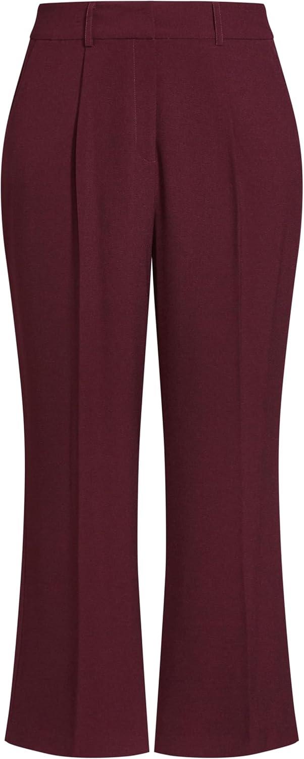 image:imageCity Chic Womens Plus Size Pant MagneticOxblood