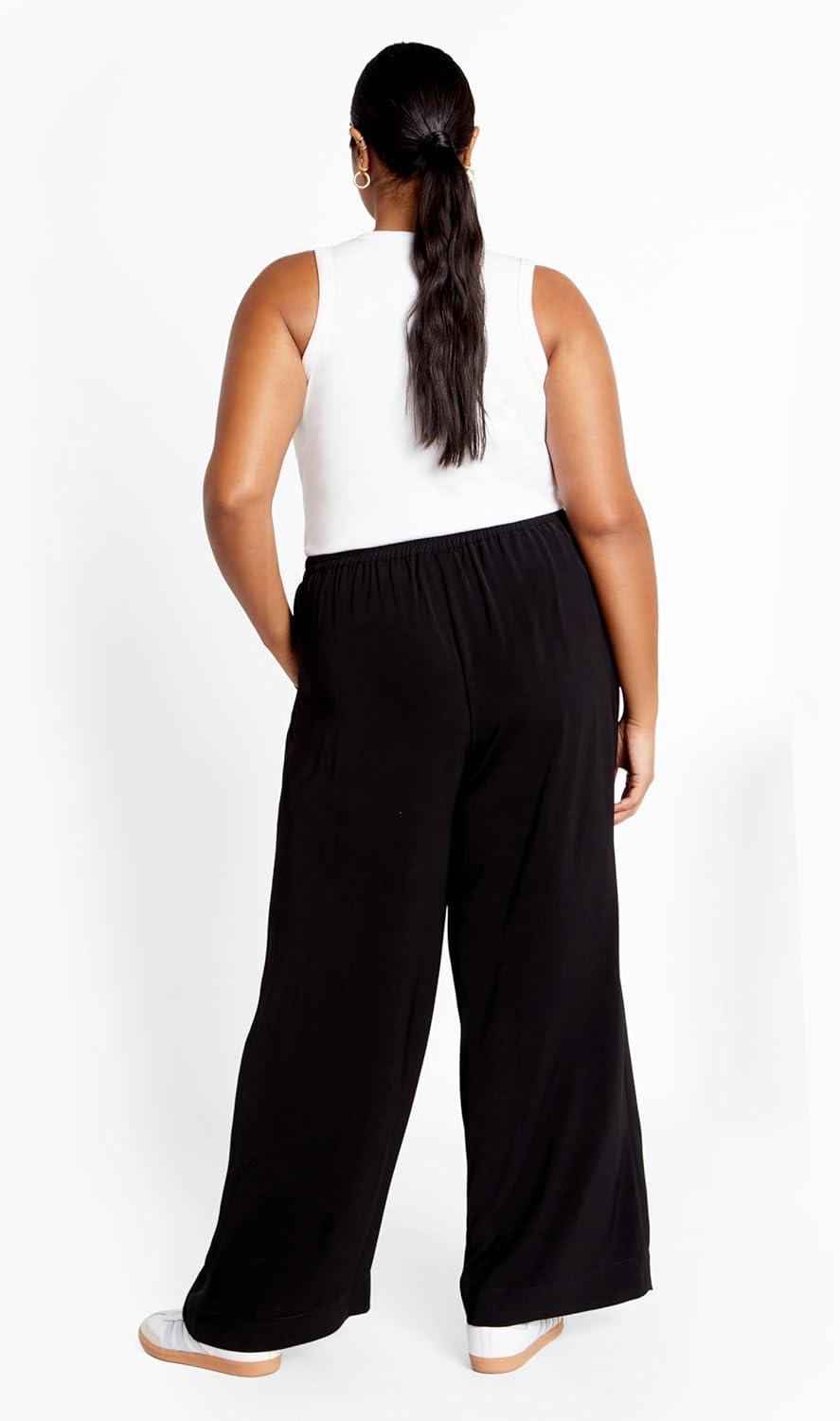 image:imageCity Chic Womens Plus Size Pant BrigittaBlack