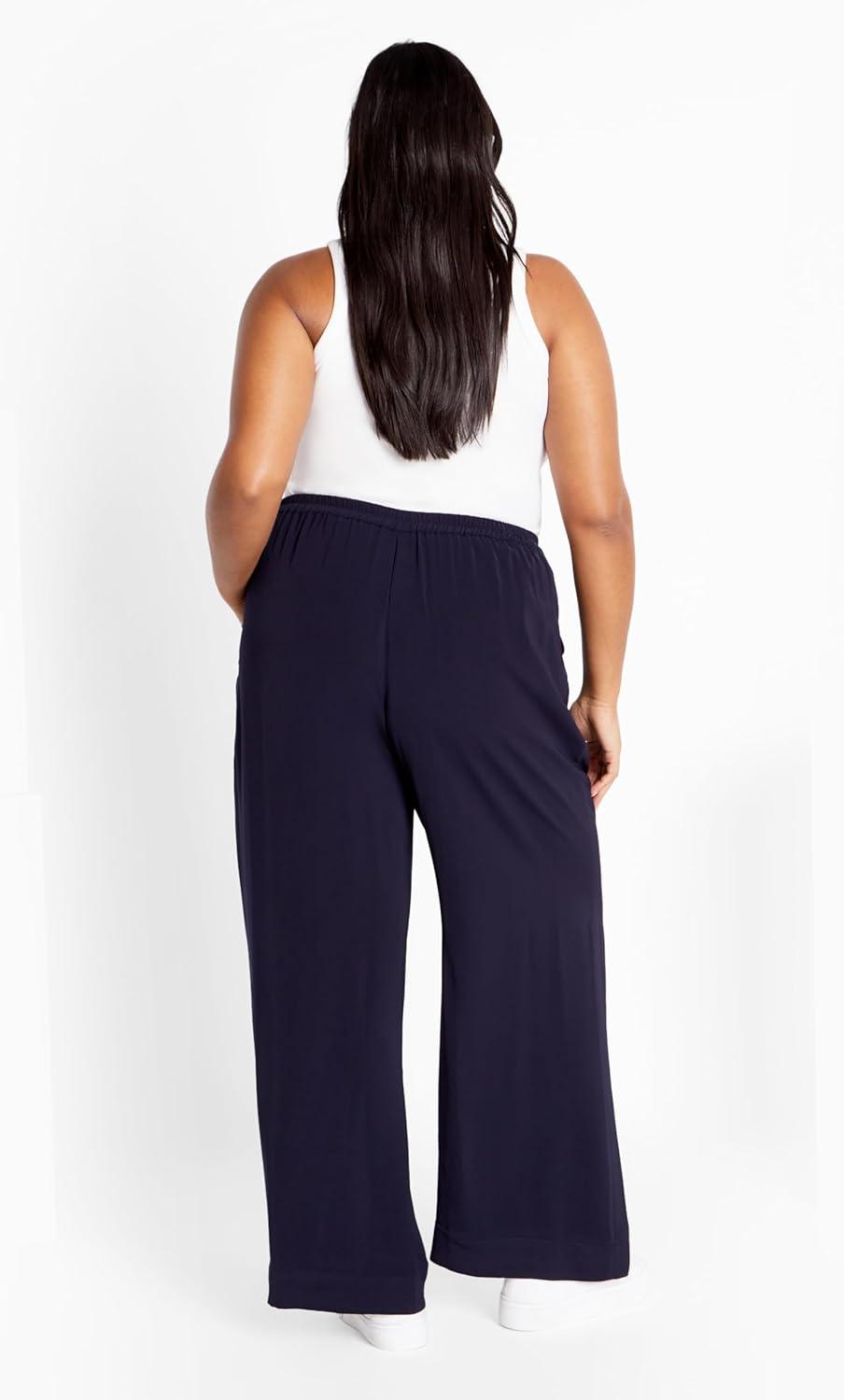 image:imageCity Chic Womens Plus Size Pant BrigittaNavy
