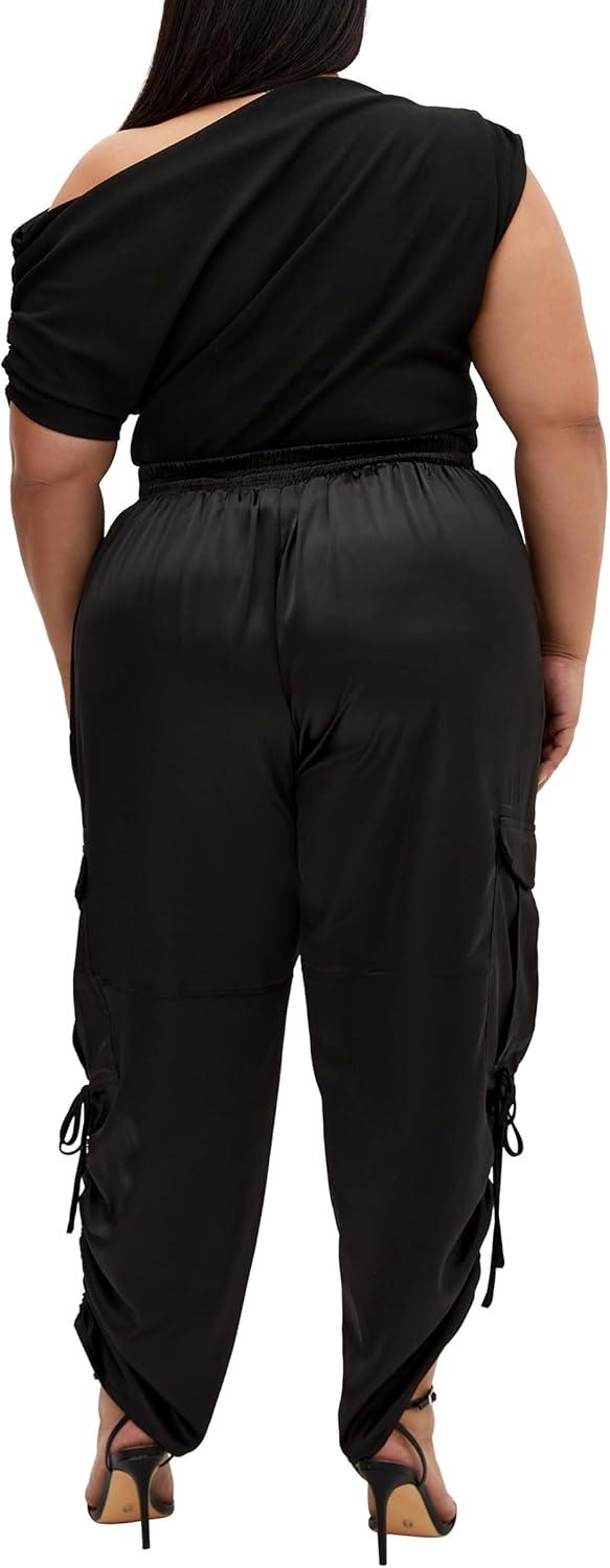image:imageCity Chic Womens Plus Size Pant Cargo CastleBlack
