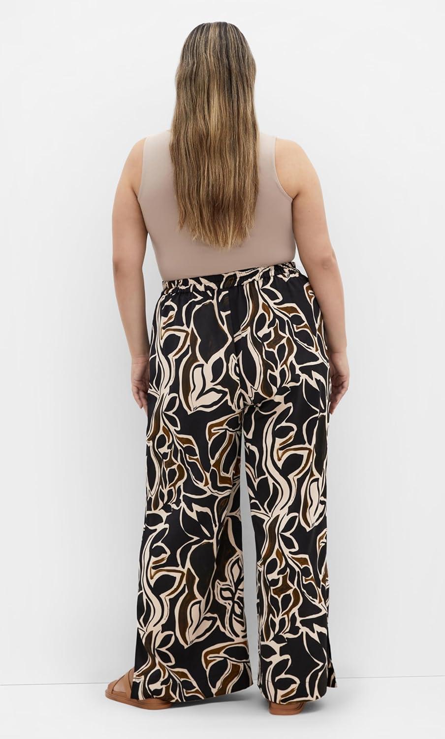 image:imageCity Chic Womens Plus Size PantWinter Foliage