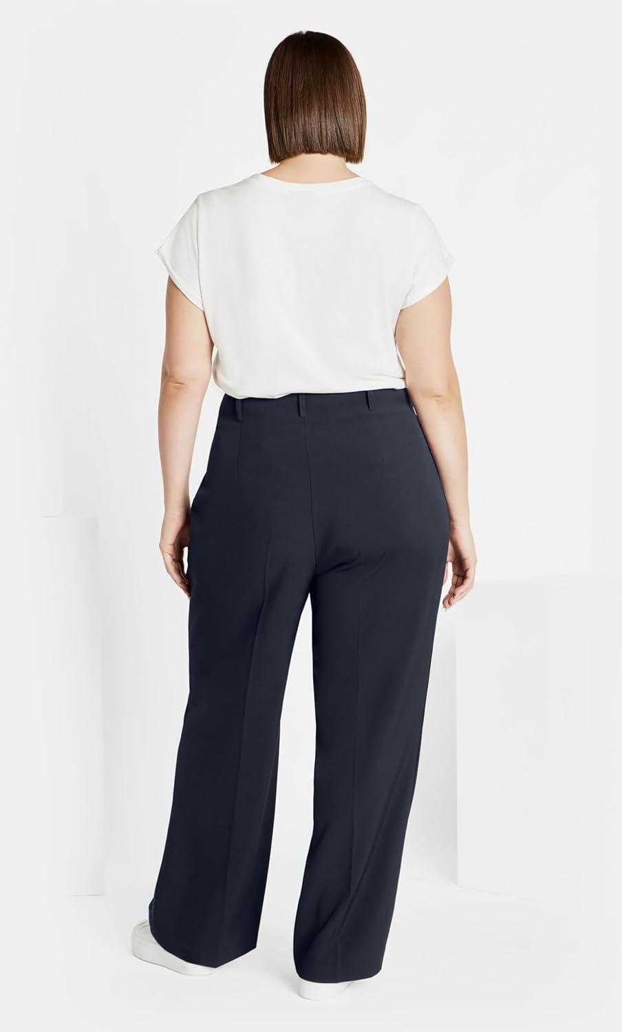 image:imageCity Chic Womens Plus Size Yasmine PantNavy