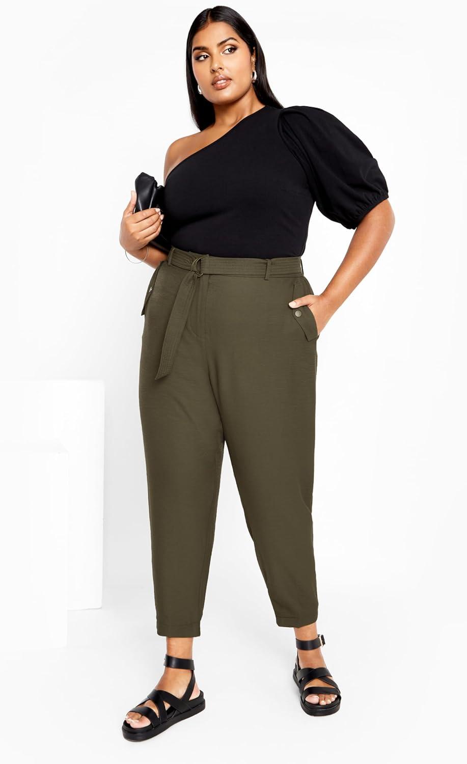 image:imagePlus Size Pant Dakota in Dark OliveDark Olive