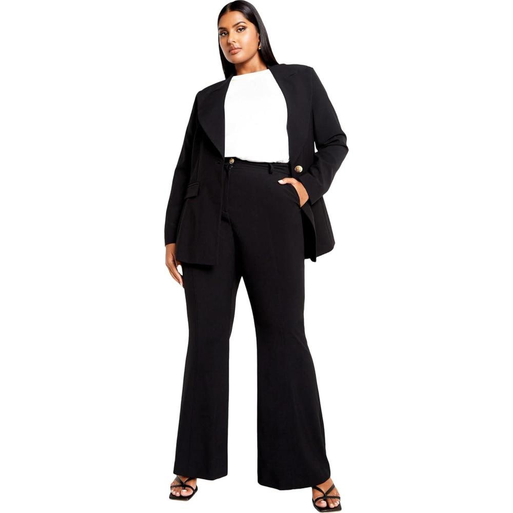 image:imageCity Chic Womens Apparel Womens CITYCHIC Plus Size Pant SloaneBlack