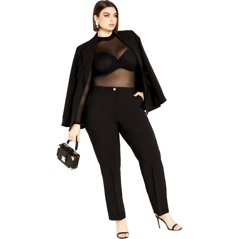 image:imageCity Chic Womens Plus Size Kara PantBlack