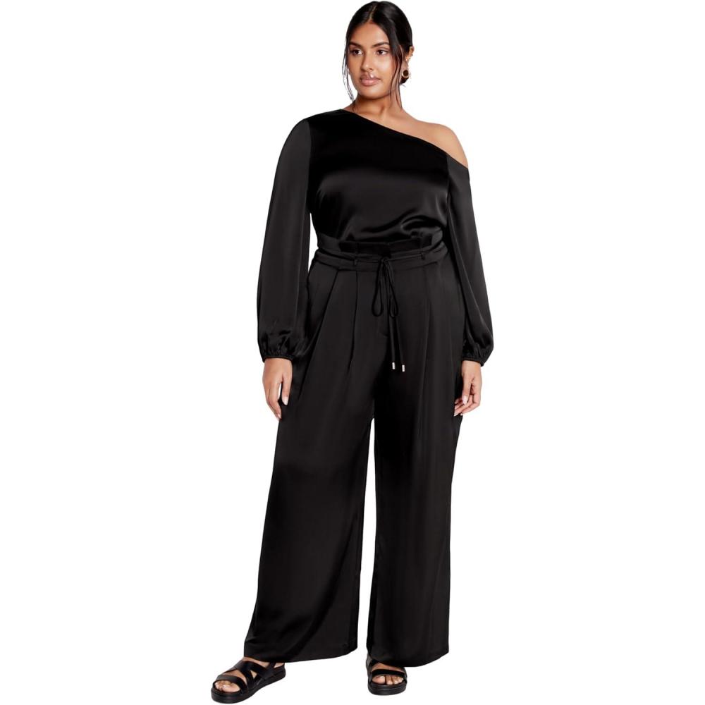 image:imageCity Chic Womens Plus Size Pant  AzaleaBlack
