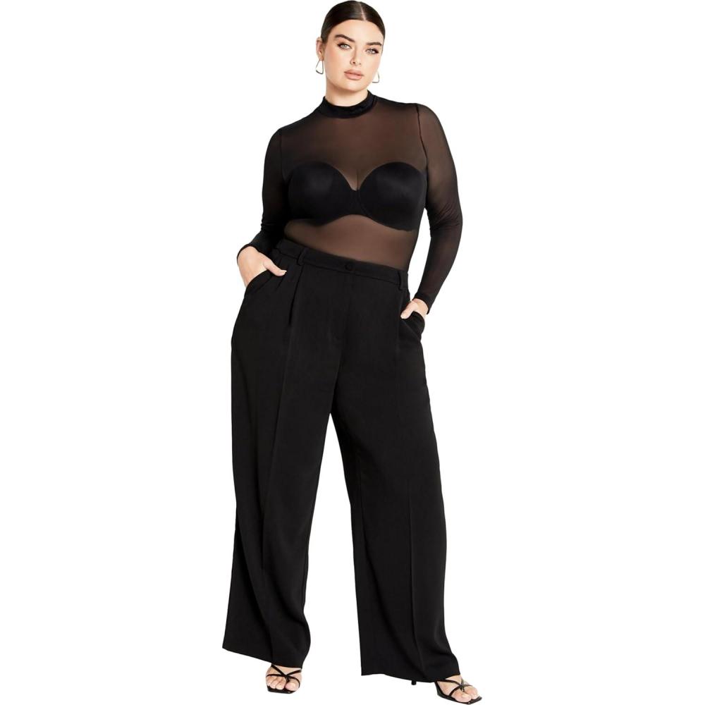 image:imageCity Chic Womens Plus Size Pant  LailaBlack