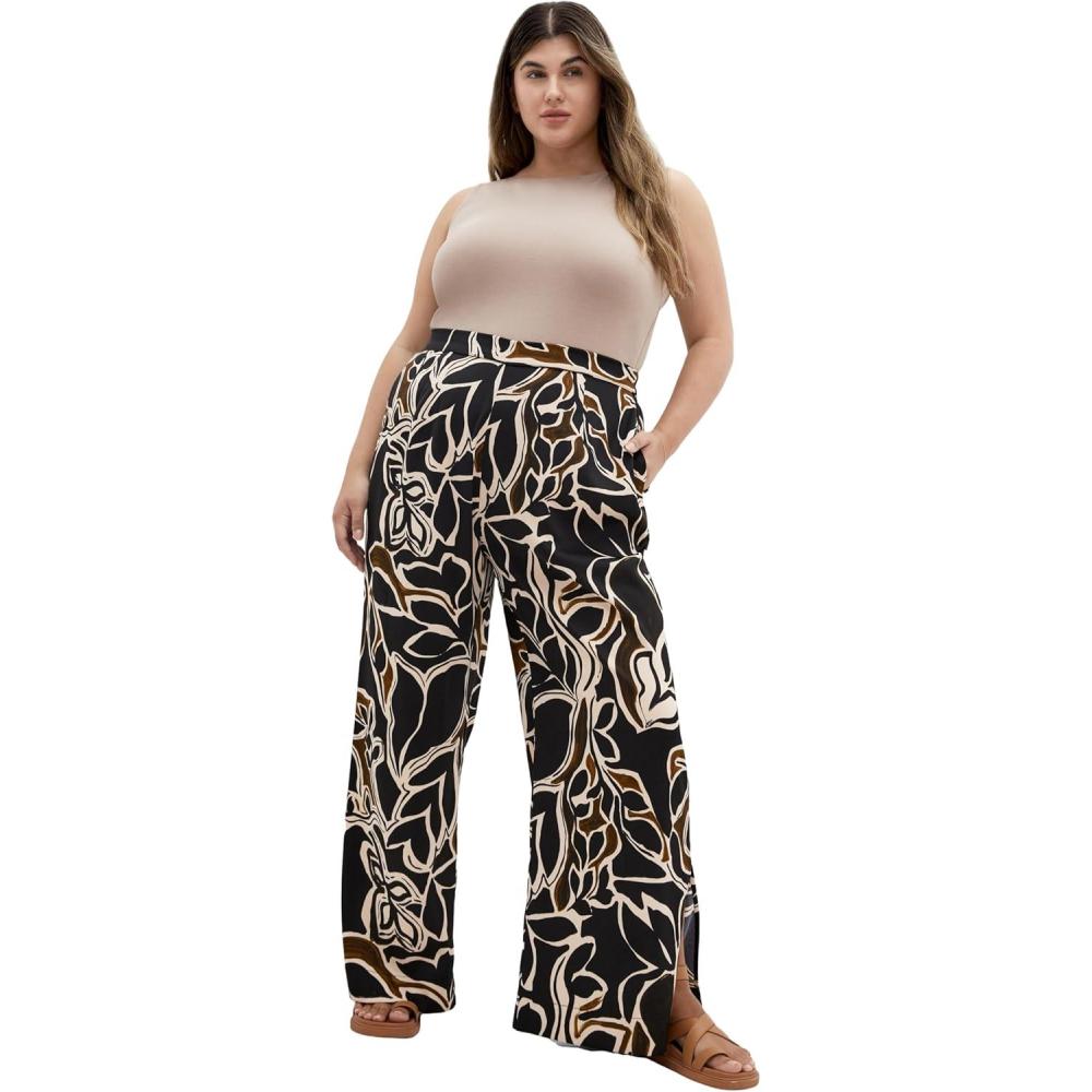 image:imageCity Chic Womens Plus Size PantWinter Foliage