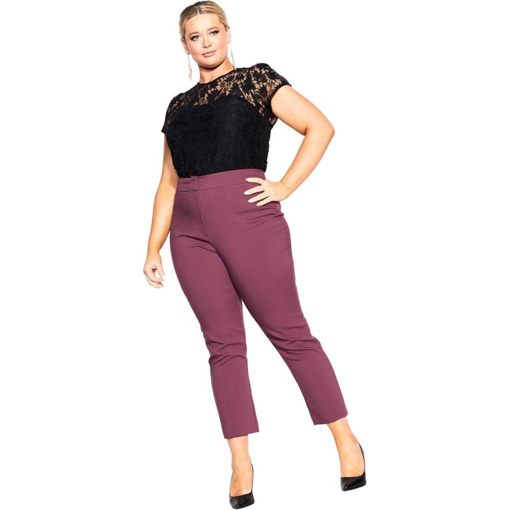 image:imageCity Chic Womens Plus Size Sophie PantRoseberry