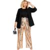 image:imageCity Chic Womens Apparel Womens City Chic Plus Size Pant Kendall Gold