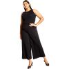 image:imageCity Chic Womens Plus Size Pant  Ponte Wide LegBlack
