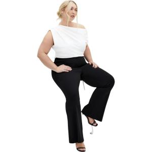 City Chic Women’s Plus Size Harley Talia Pant(Black)