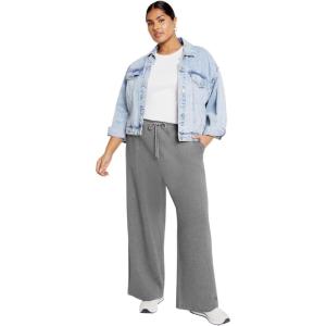 City Chic Women’s Plus Size Jogger – Mae(Charcoal Marle)