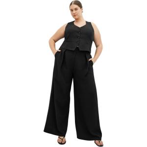 City Chic Women’s Plus Size Pant – Dee(Black)