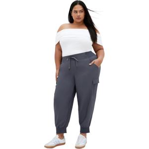City Chic Women’s Plus Size Pant – Lea(Steel)