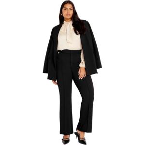 City Chic Women’s Plus Size Pant Goldie(Black)