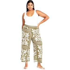 Plus Size Pant Modern Muse in Juniper Tile(Juniper Tile)