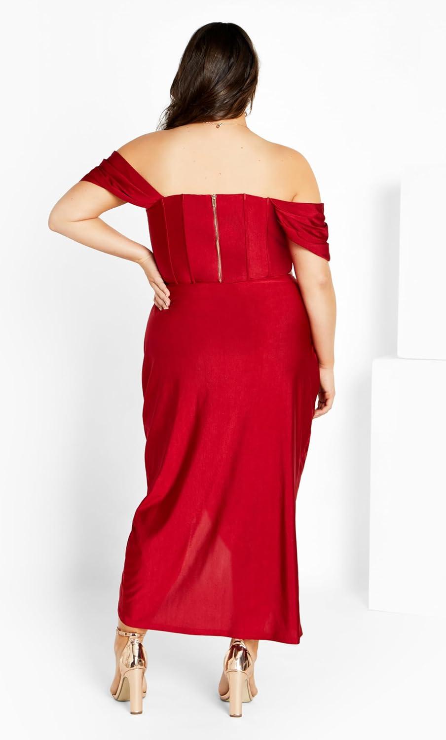 image:imageCity Chic Womens Fleur SkirtCherry