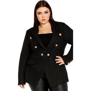City Chic Women’s Elly Jacket(Black)
