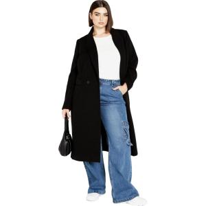 City Chic Women’s Oaklyn Coat(Black)