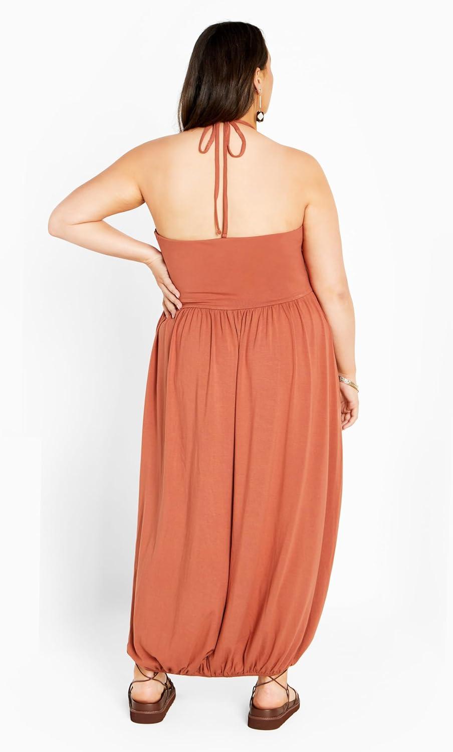 image:imageCITY CHIC Plus Size Dress Kyla Maxi DressTan