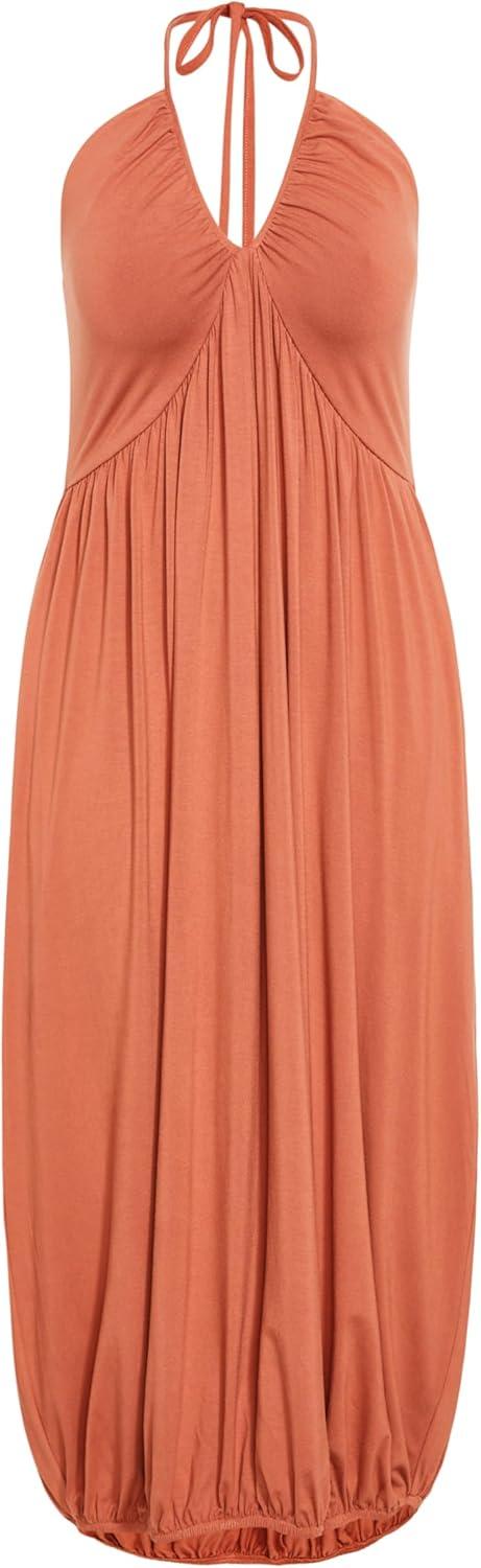 image:imageCITY CHIC Plus Size Dress Kyla Maxi DressTan