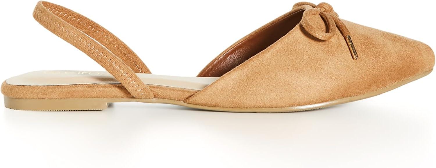 image:imageCity Chic WIDE FIT Lyon FlatTan