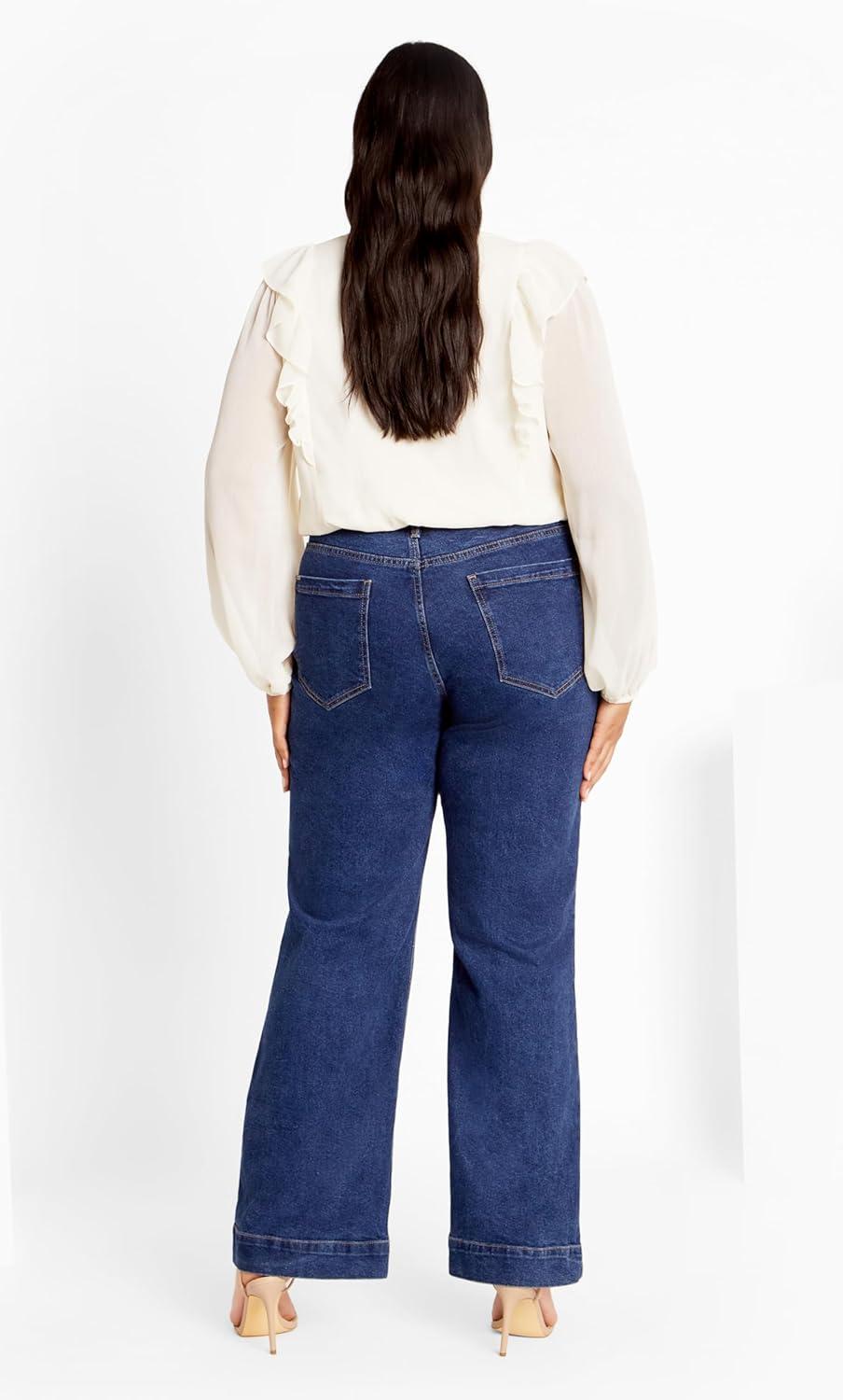 image:imageCity Chic Womens Citychic Plus Size Shirt MelinaIvory