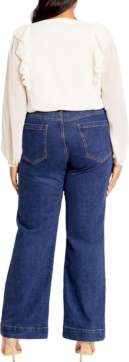 image:imageCity Chic Womens Citychic Plus Size Shirt MelinaIvory