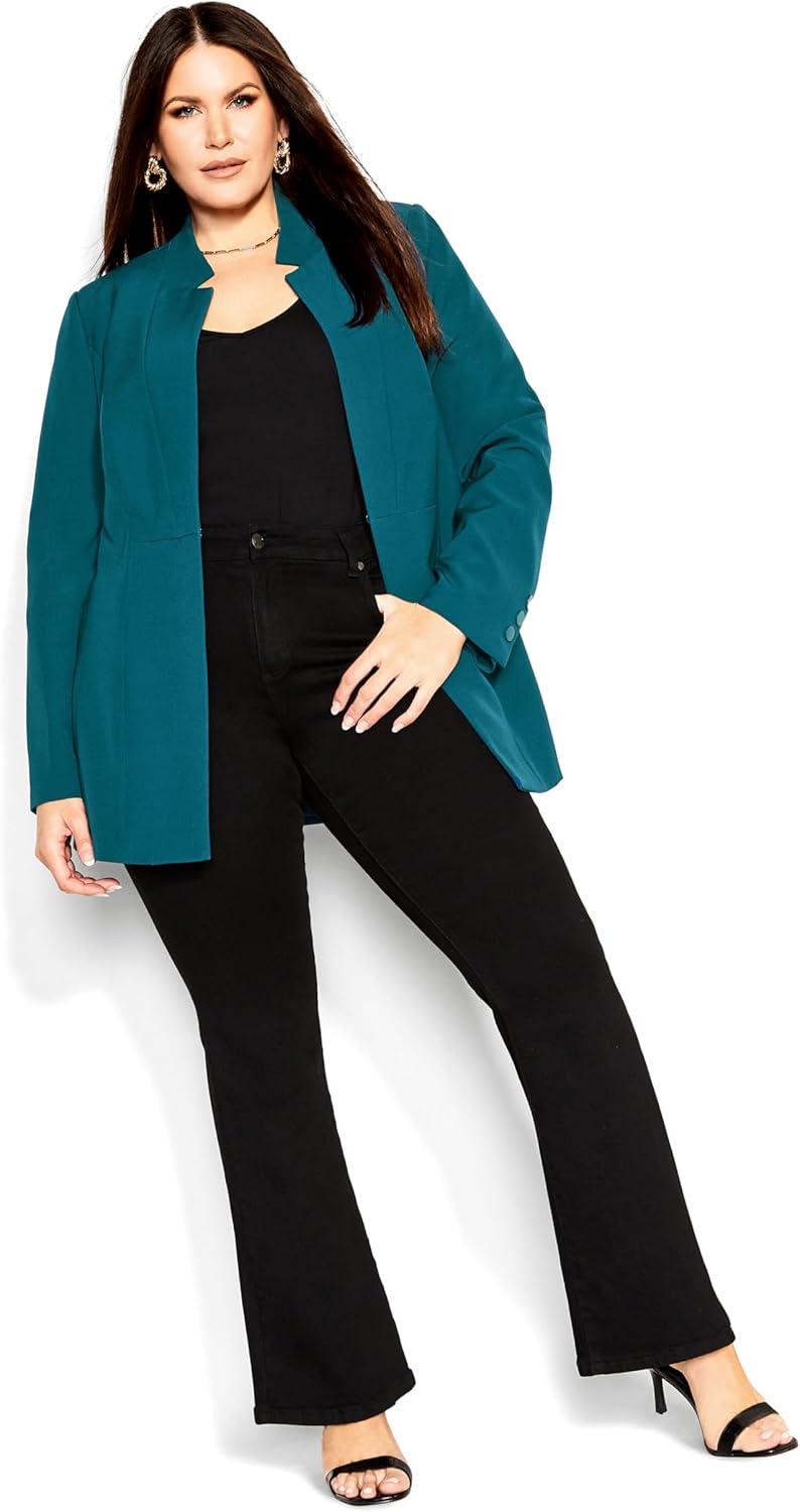 image:imageCity Chic Womens JKT HannahTeal