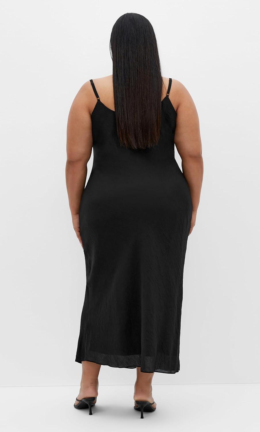 image:imageCity Chic Womens Plus Size Cocktail Dress Kyra SlipBlack
