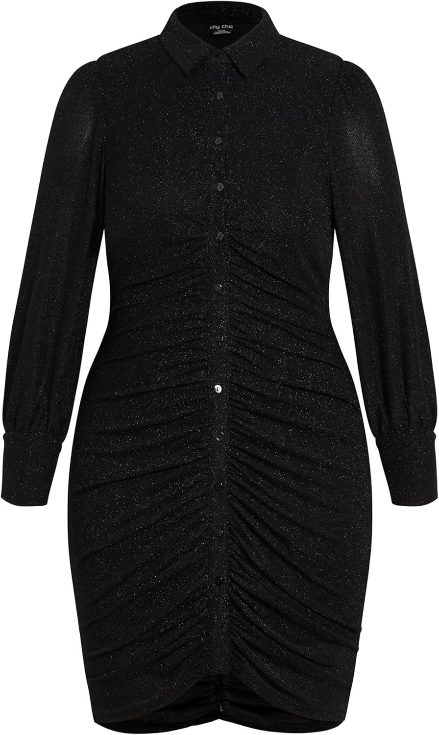 image:imageCity Chic Womens Plus Size Dress ChloeBlack