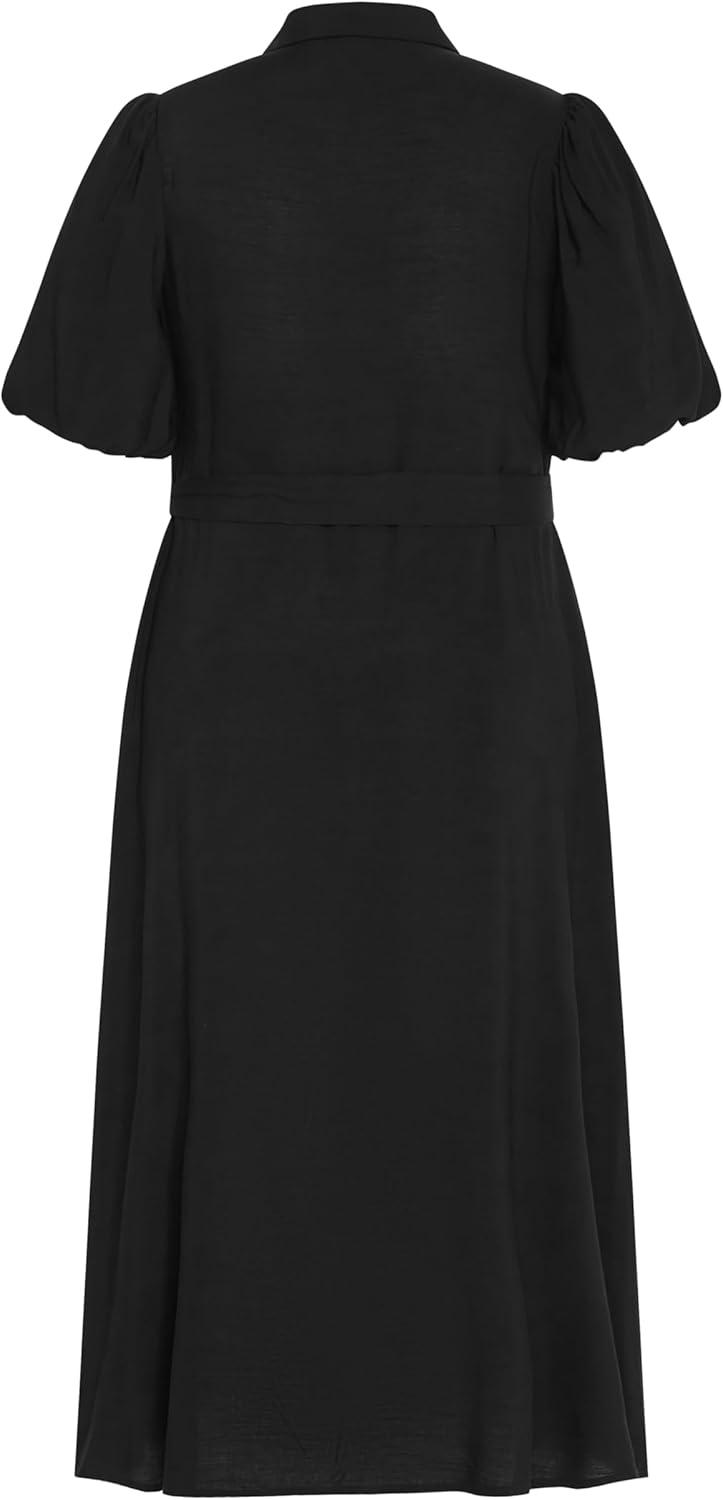image:imageCity Chic Womens Plus Size Dress Davina PlainBlack