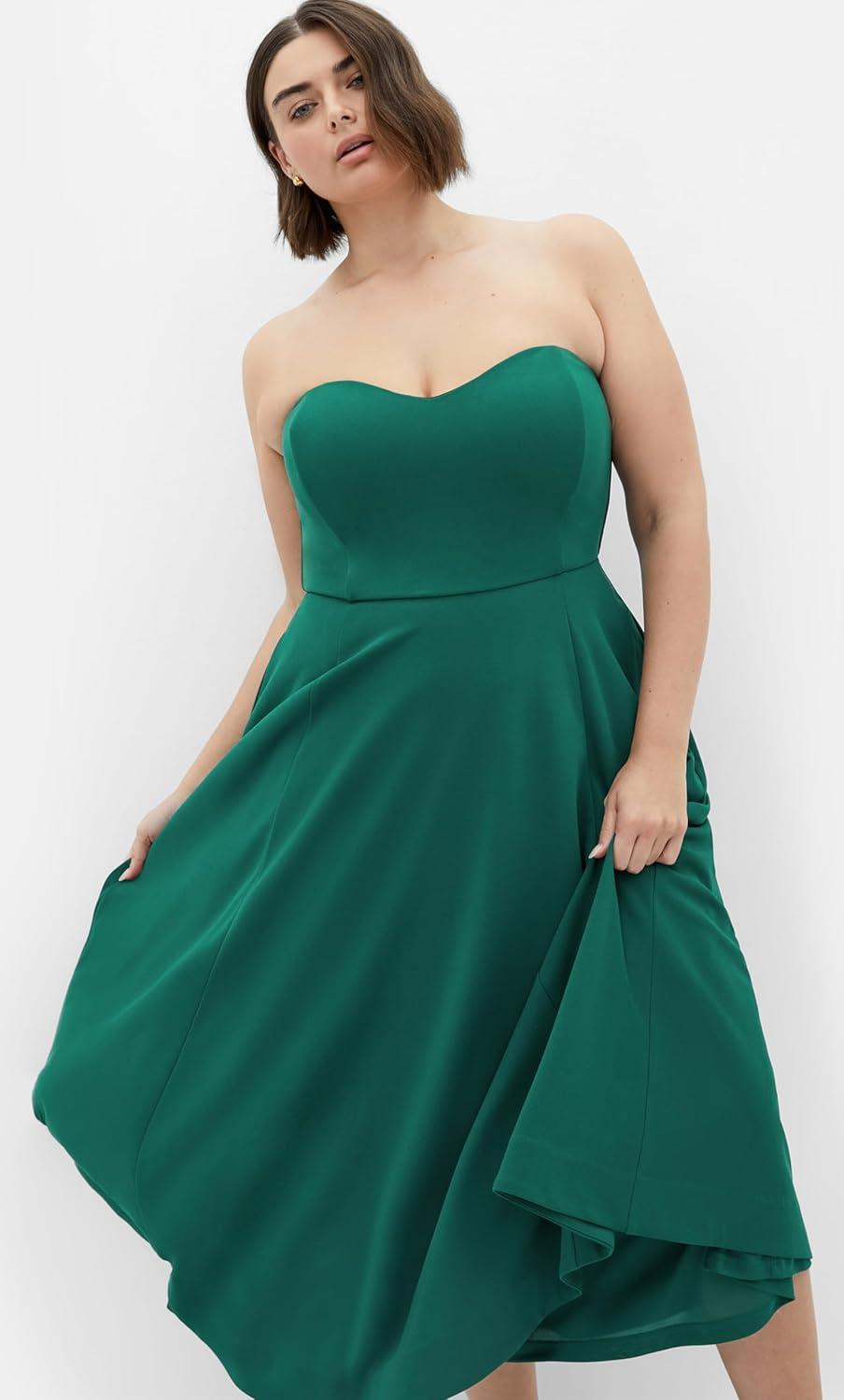 image:imageCity Chic Womens Plus Size Dress Sweet FlareSea Green