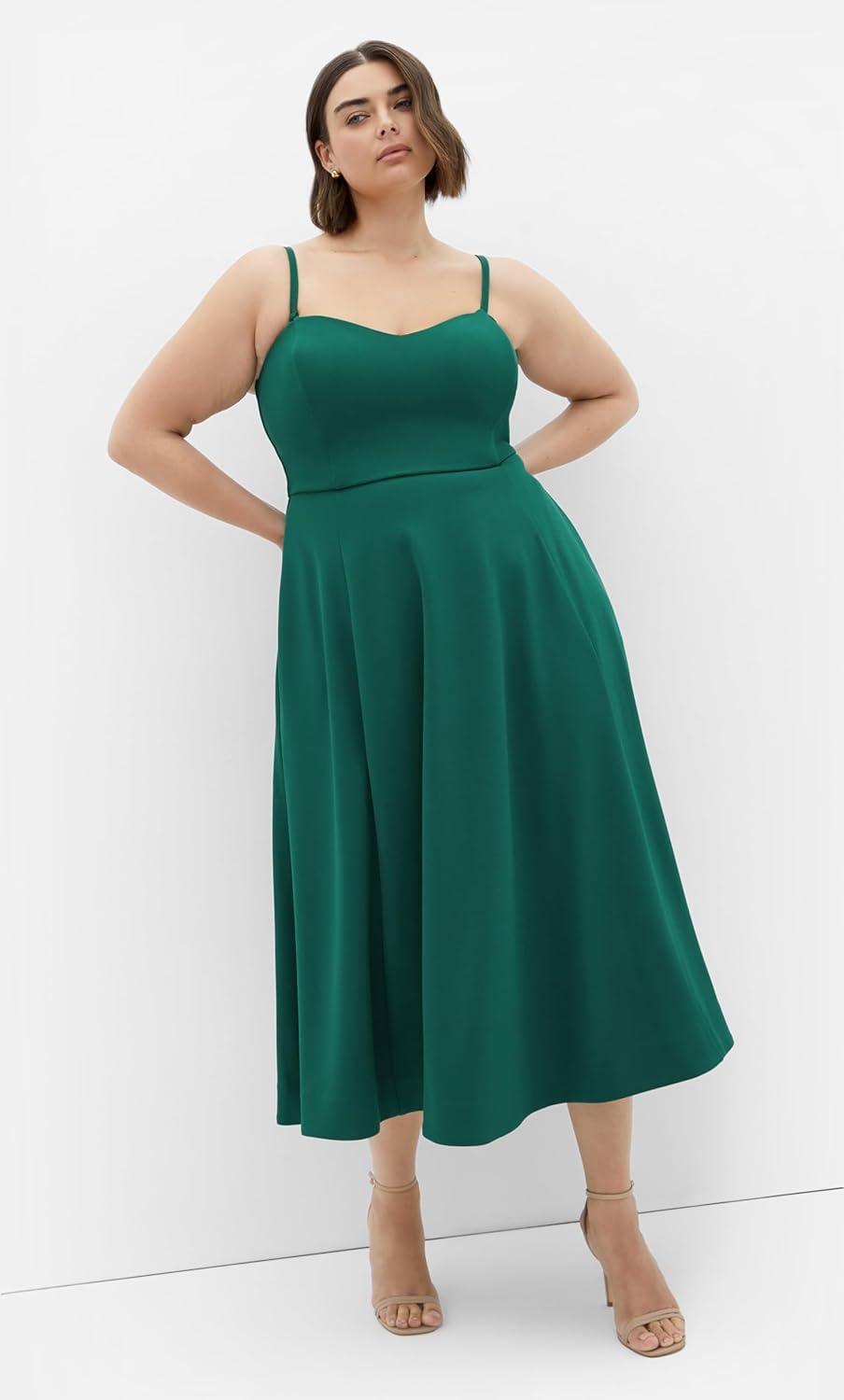 image:imageCity Chic Womens Plus Size Dress Sweet FlareSea Green