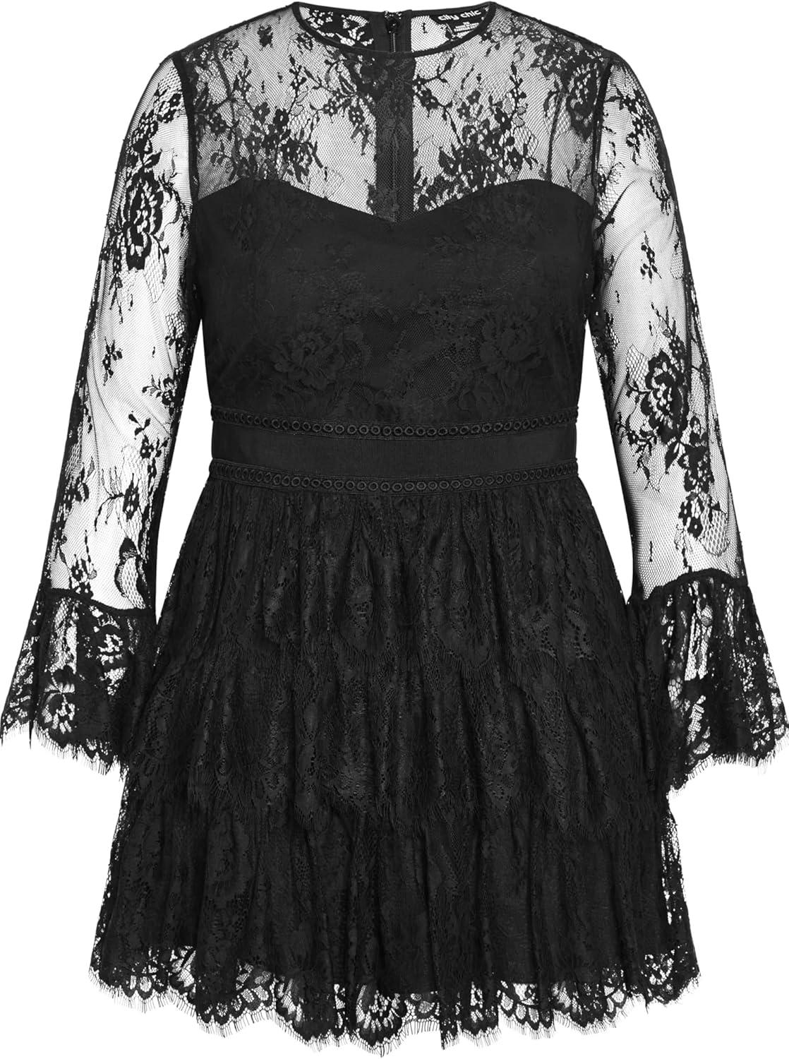 image:imageCity Chic Womens Plus Size Dress LoganBlack