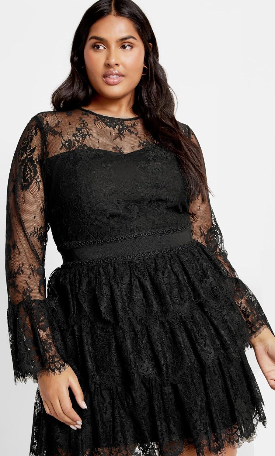 image:imageCity Chic Womens Plus Size Dress LoganBlack