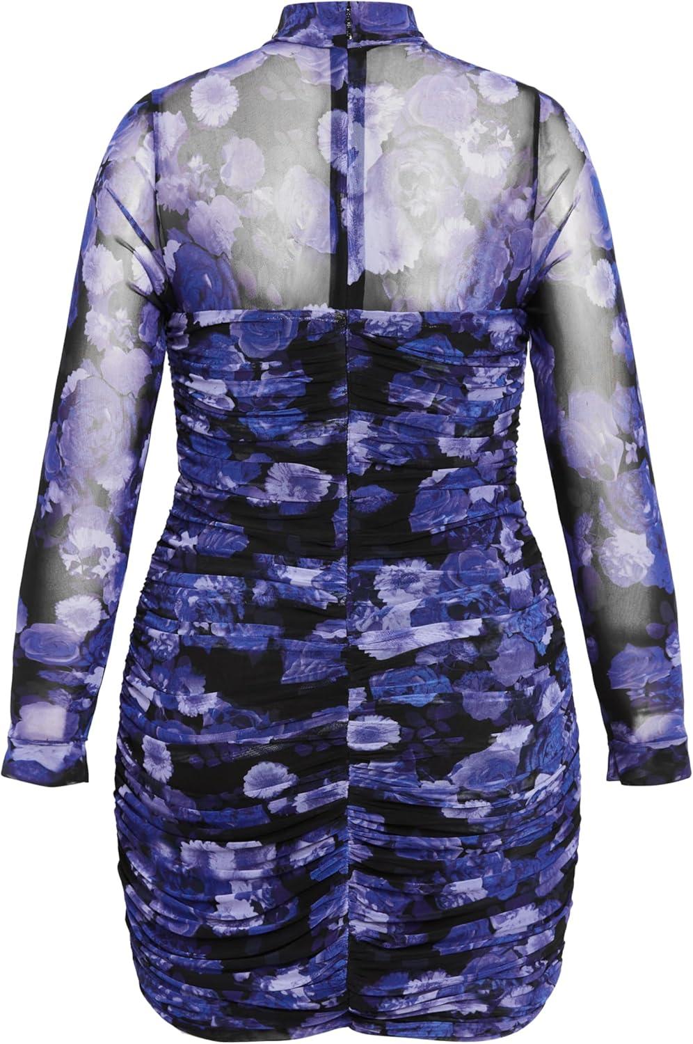 image:imageCity Chic Womens Plus Size Kiara DressMoonlit