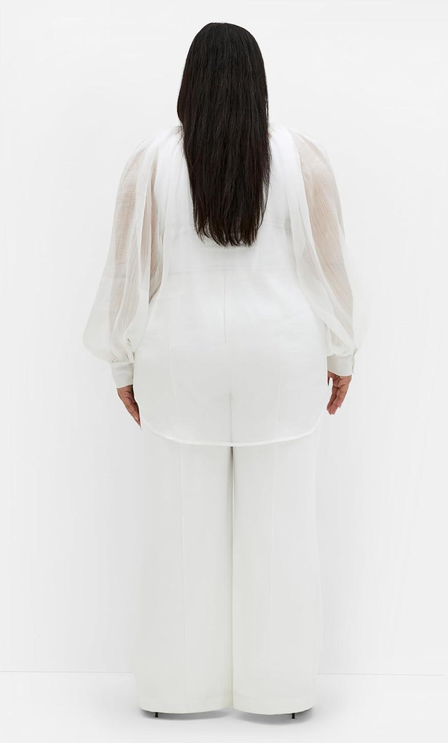 image:imageCity Chic Womens Plus Size Shirt IlianaIvory