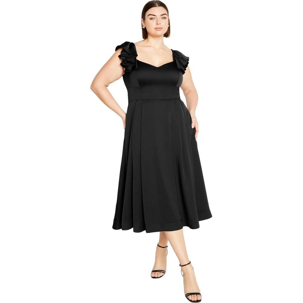 image:imageCity Chic Womens Cocktail Dress RoselynBlack