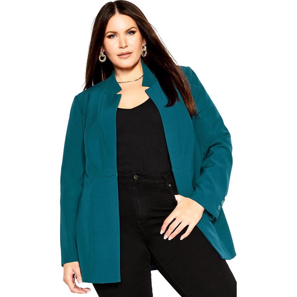 image:imageCity Chic Womens JKT HannahTeal