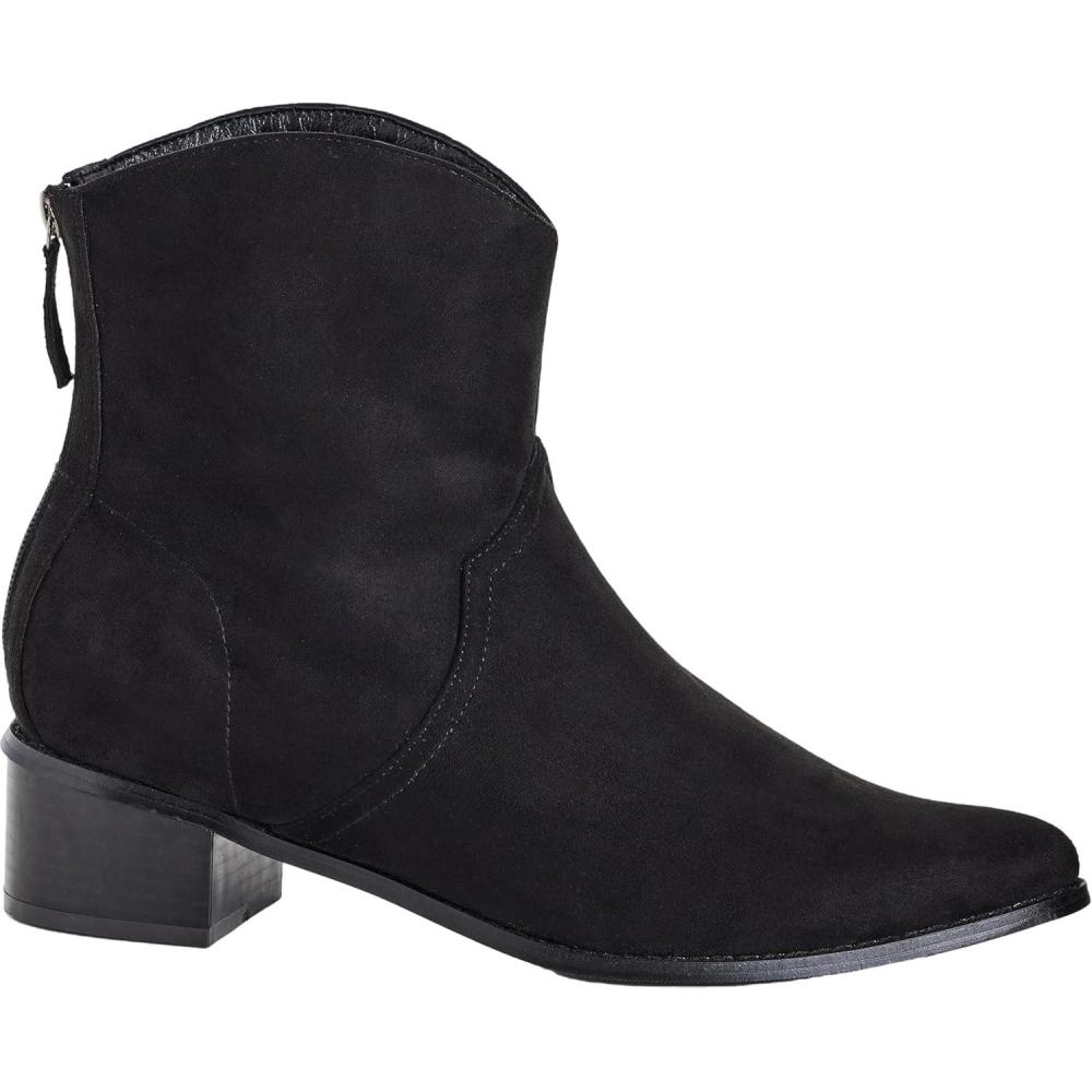image:imageCity Chic Womens Wide Fit Western Ankle BootBlack
