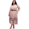 image:imageCity Chic Womens Plus Size Dress  Love Pleat BorderBuff