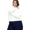 image:imageCity Chic Womens Plus Size Sweater  Pearl GatePearl