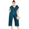 image:imageCity Chic Womens Plus Size Sylvia JumpsuitTeal